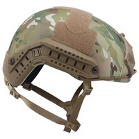 Casque rapide de jeux CS de plein air Casque de protection de la tête de sécurité Paintball Casque tactique