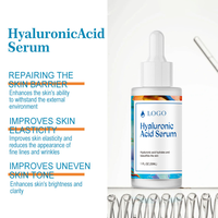 Essence d'acide hyaluronique de marque privée XM OEM ODM Vitamine C L'acide hyaluronique d'aloe vera hydrate et embellit la peau