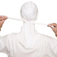 Nouveau style, foulard en tissu de bambou 100% écologique, respirant, uni, en cristal, pour la tête, turban, voile, écharpe