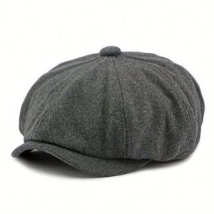 Gorras y Boinas Vintage Ajustables de Alta Calidad al por Mayor para Hombre y Mujer, Estilo Gatsby, para Golf, Conducción, de Fieltro de Lana, Tipo Newsboy, Casual - Product Image 1
