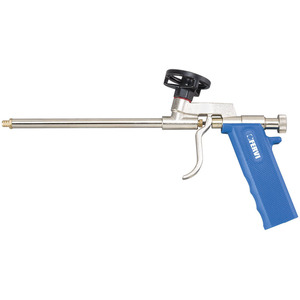 Pistolet à mousse polyuréthane Fervi, poignée en alliage d'aluminium, canon complet, pistolet de calfeutrage manuel industriel - Product Image 1