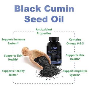 เจลนิ่มเมล็ดยี่หร่าสีดำแคปซูลน้ำมันเมล็ดดำ OEM ฉลากตามต้องการ - Product Image 3