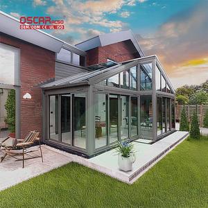Solárium de Aluminio y Vidrio Prefabricado, Habitación, Patio, Veranda, Jardín, <span class=keywords><strong>Terraza</strong></span>, Casa Moderna para las Cuatro Estaciones, Solárium - Product Image 1