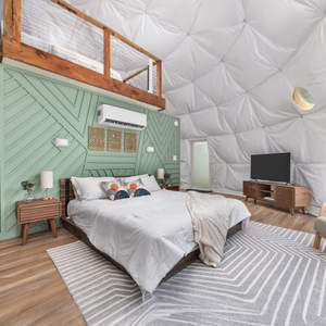 Tente d'hôtel de luxe de forme ovale pour glamping, <span class=keywords><strong>double</strong></span> salle de bain, imperméable, <span class=keywords><strong>double</strong></span> couche, quatre saisons, pour événements, hébergement - Product Image 6