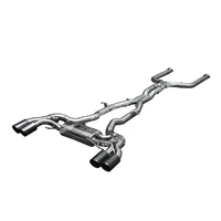 Système d'échappement M5 F90 4.4T personnalisable en usine, en acier inoxydable 304/titane avec soupapes
