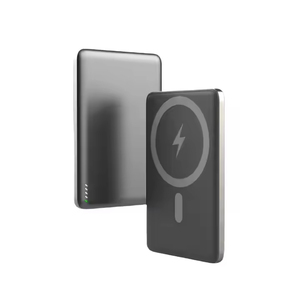 Портативный ультра тонкий PD 15 Вт быстрая Магнитная Беспроводная зарядка Power Bank с портом Type-C алюминиевый корпус для мобильного телефона - Product Image 3