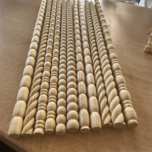 Moldura <span class=keywords><strong>de</strong></span> Cornisa <span class=keywords><strong>de</strong></span> Madera Tallada a Mano, Elegante Adorno <span class=keywords><strong>para</strong></span> Gabinetes, Decoración del Hogar - Product Image 5
