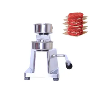 100mm Commerciële hamburger patty maker, burger druk machine