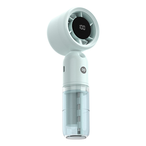 Mini ventilador de niebla portátil, <span class=keywords><strong>humidificador</strong></span> de refrigeración Turbo de alta velocidad portátil, batería <span class=keywords><strong>recargable</strong></span> de 3000mAh, puerto de carga tipo C - Product Image 1