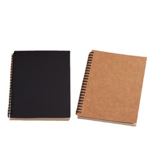 Buku Catatan <span class=keywords><strong>Spiral</strong></span> 100 Halaman untuk Siswa A5, Sampul Kraft Retro Kreatif, Jurnal Kosong Sederhana, Buku Sketsa, Buku Harian - Product Image 5
