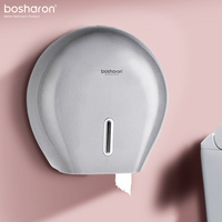 Distributeur de papier toilette en rouleau jumbo en plastique personnalisé en usine, distributeur de papier essuie-tout mural manuel pour hôtel, distributeur de papier essuie-tout à tirage vers le bas