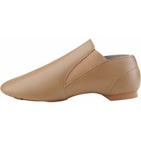 Sepatu Dansa Dynadans Jazz Bahan PU Sol PVC Model Slip Flat Unisex Anak Model Dynadans-Jazz-2 E-Child Big Kid Little Kid