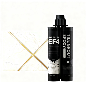 Área de dormitorio Sin formaldehído Ajuste rápido Bajo olor Aplicación de lechada ambiental Raspador Azulejo de lechada de piso de epoxi - Product Image 1