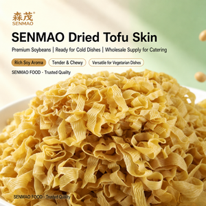 เซนเหมา 5 กก. ผิวเต้าหู้ทอดแห้ง ไม่ใส่เกลือ 5% ไม่ใช่พืช GMO อาหารวีแกน อาหารมังสวิรัติ - Product Image 1
