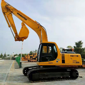 Komatsu มือสอง PC200-7 PC200 PC200-8รถขุดที่มีความสามารถ20Ton การดำเนินงานสำหรับการทำเหมืองในสต็อก - Product Image 4