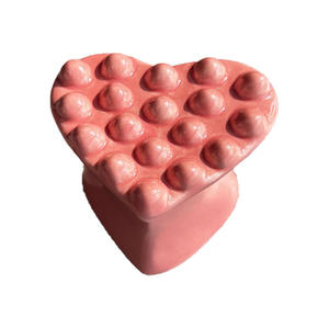 Venda quente Cerâmica Massageador Amor Coração Em Forma 3D Handheld Massageador Massagem Corporal para Homeheld - Product Image 1