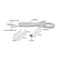 DC12V 5A interrupteur de porte Ir infrarouge Module de capteur d'évitement d'obstacles interrupteur tactile pour armoire 12 volts DC 5 ampères