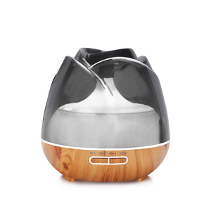 Máy Khuếch Tán Tinh Dầu Hoa Trong Suốt Màu Đen Cho Gia Đình Máy Tạo Độ Ẩm Nước Sương Mù Mát Mẻ Màu Hồng Đen Với Sản Phẩm Còn Hàng - Product Image 3