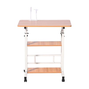 โต๊ะคอมพิวเตอร์ข้างเตียงพกพาโต๊ะแล็ปท็อปสำหรับนักเรียนขนาดเล็กมีคุณสมบัติในการปรับได้ดีไซน์ทนทาน - Product Image 1