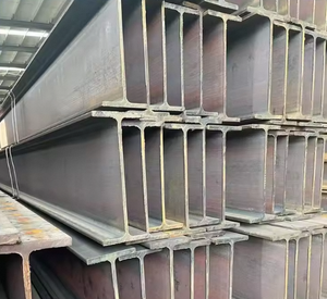 Poutres en H laminées à chaud, poutres en I, poutres Q235B, construction, découpe, pliage, soudage, fabrication d'entrepôts en acier, ASTM 300x300mm, non alliage - Product Image 1
