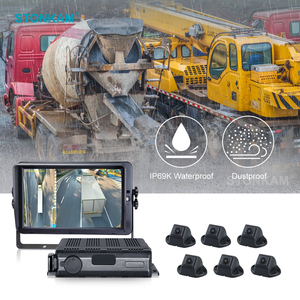 Telecamera STONKAM Impermeabile a <span class=keywords><strong>4</strong></span>/6 Canali con Vista Panoramica a 360° per Camion Pesanti e Veicoli a Lungo Raggio con Allarme IA e Avviso di Collisione - Product Image 6