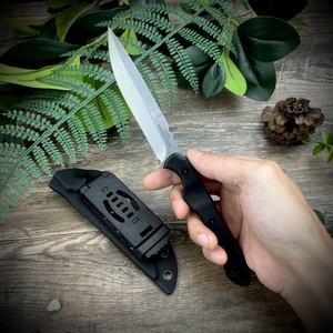 Cuchillo de Acero Inoxidable Personalizado de Primera Calidad con Funda Kydex, Mango G10, Clip de Cinturón Ajustable y Portátil para Camping - Product Image 4