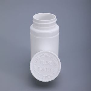 Trẻ Em Bằng Chứng Rỗng <span class=keywords><strong>Container</strong></span> Y Tế Sức Khỏe Dược Phẩm Trắng Vòng Chai Nhựa Thuốc Viên Nang - Product Image 2