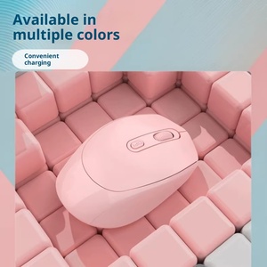 Multicolor <b>Rechargeable</b> <b>Wireless</b> <b>Mouse</b>, 2.4G Dual Mode Silent Office Gift <b>Mouse</b> - Product Image 2