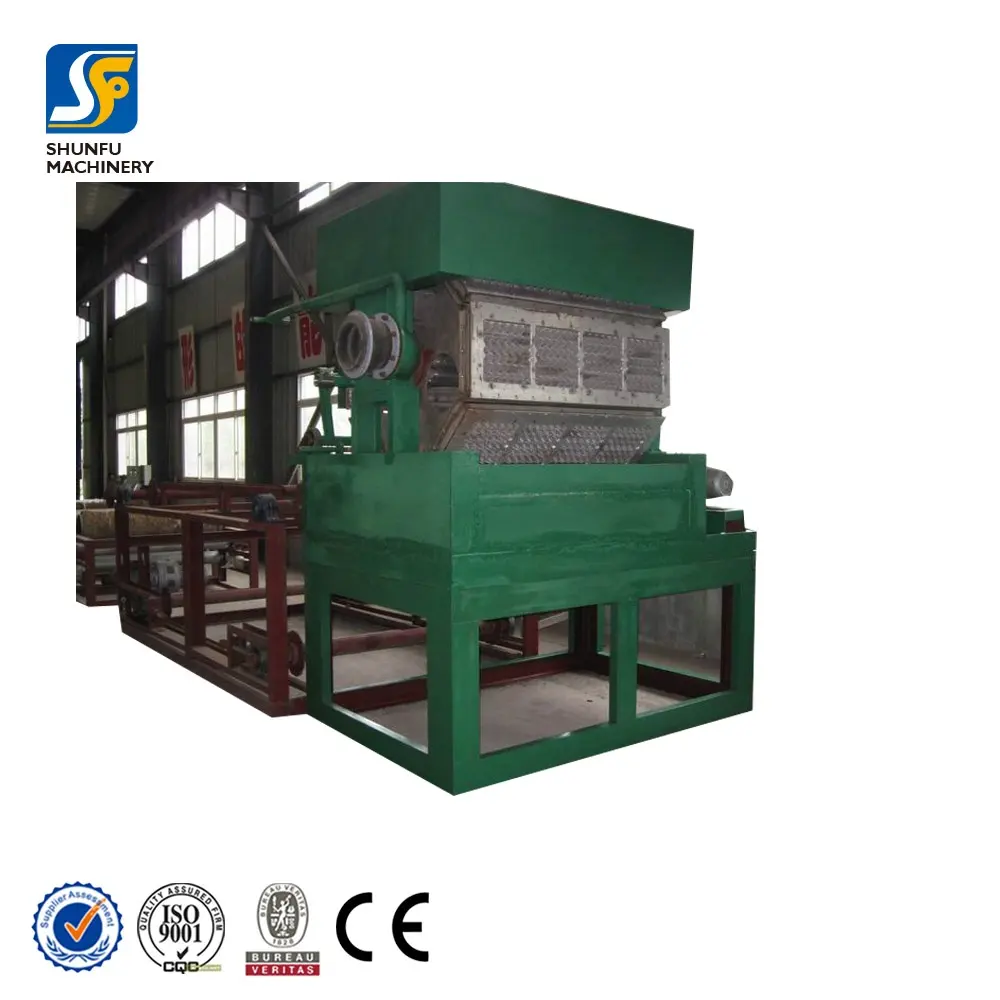 Semi-automatic Capacity 1000-2000piece Paper Egg Tray Making Machinery