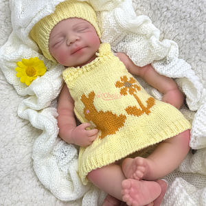 Premium Handmade Reborn Baby Doll Fabricante Personalizado Pele 12 Inch Boy Pascale Silicone Newborn Baby Dolls - Product Image 3