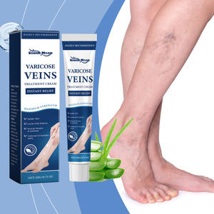 Crema de <span class=keywords><strong>tratamiento</strong></span> de venas varicosas Alivio instantáneo New South Moon Cuidado suave Calmante Malestar en <span class=keywords><strong>las</strong></span> piernas Crema de masaje diario - Product Image 2