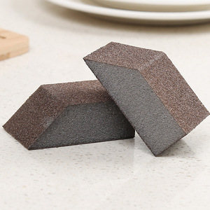 Diamond Grit Sponge Rectangle Thickened Double Sided For Pots And Pans Kitchen Cleaning Scrub Pad - Product Image 3