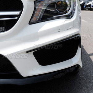 Kit de carrosserie avec séparateur de pare-chocs avant, aileron latéral et aérateur pour Mercedes-Benz Classe CLA W117 C117 CLA45 CLA200 2013-2015 - Product Image 6