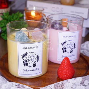 Bougie parfumée artisanale à la cire de soja, ambiance romantique, pot en céramique, aromathérapie moderne pour les anniversaires, décoration de la maison, bars - Product Image 6