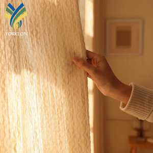 "Rideaux de fenêtre en bambou de coton de soie de lin occultant personnalisés pour les décorations d'hôpital à la maison" - Product Image 1