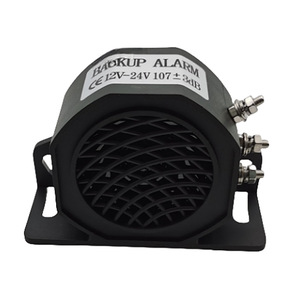 แตรเตือนถอยหลัง 12V-24V 107dB กันน้ำ สำหรับรถบรรทุก รถยก รถขุด - Product Image 1