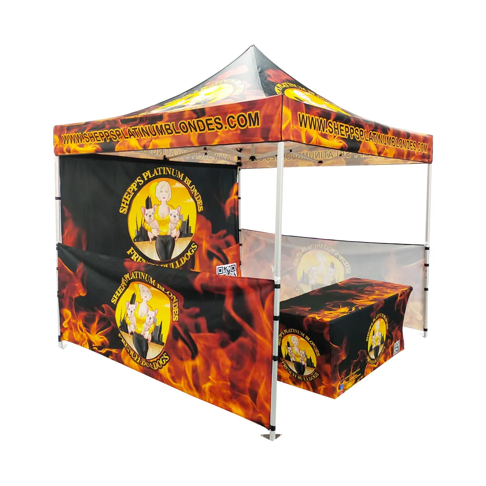 Outdoor Pop-Up Tent Custom Logo Waterdichte 10 * 10ft Tent Voor Evenement Sport Activiteit