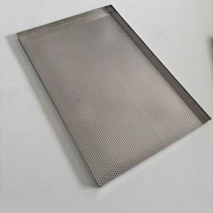 Grille de séchage perforée en acier inoxydable 304 résistante aux hautes températures 400x600cm <span class=keywords><strong>pour</strong></span> boulangerie, égouttoir à <span class=keywords><strong>huile</strong></span> de friture, refroidissement - Product Image 3