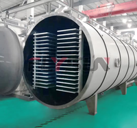 Voedselveilige vacuümvriesdrooginstallatie, vacuümvriesdroger voor groenten voor de verwerking van verse fruit- en groentechips