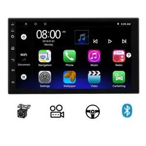 Pasokan Pabrik Sistem Audio Mobil 7 Inci 1 + 16G Android Mobil Radio Universal Stereo Layar Sentuh Android Autoradio