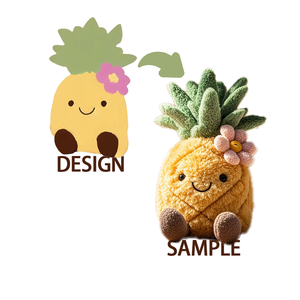 Maak Je Eigen Knuffelfiguur - Aangepaste Schattige Knuffels - Personaliseerbare Pluche Speelgoed - Katoenen Pop - Op Maat - Product Image 1