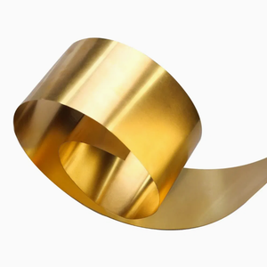 Bande de cuivre brillante de haute qualité à bas prix, bobine de 0,1 mm, 0,2 mm, 0,3 mm avec service de découpe pour équipement médical - Product Image 1