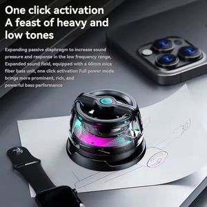 Mini JY88 Bracelet <b>Speaker</b> Magnetic Phone Holder BT5.3 Waterproof <b>Speaker</b> <b>Wireless</b> <b>Speaker</b> with RGB Light - Product Image 5
