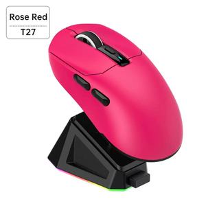 New 2.4GHz+BT 2400dpi USB Rechargeable <strong>Wireless</strong> Gaming <strong>Mouse</strong> with Charging <strong>Dock</strong> Function, Suitable for PC Laptops - Product Image 1