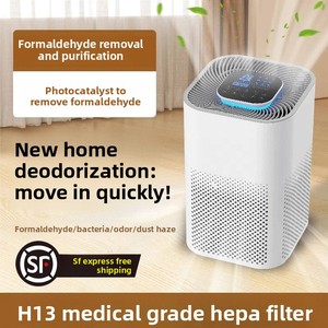 Purificateur <span class=keywords><strong>d</strong></span>'air intérieur silencieux à succès avec filtre HEPA, idéal pour les fumeurs, capable de purifier le formaldéhyde et les <span class=keywords><strong>odeurs</strong></span> - Product Image 3