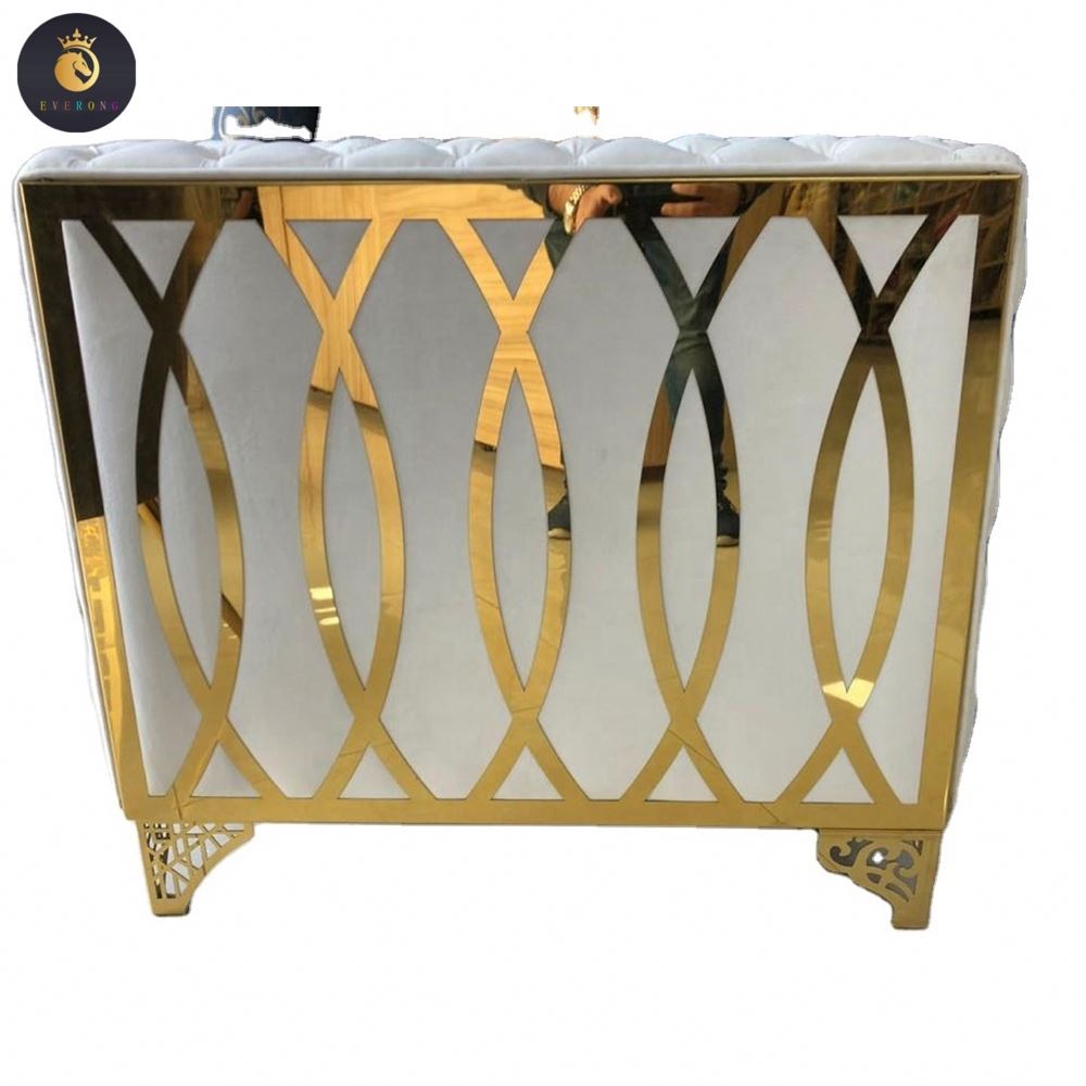 Металлические панели из нержавеющей стали, дизайнерские декоративные детали мебели для дивана, рама, используются в золоте