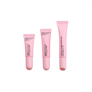 Tube de gloss à lèvres rose vide, 5,1 g, 5,5 g, 5,9 g, recyclable, impression de logo personnalisée, tubes en plastique - Product Image 1