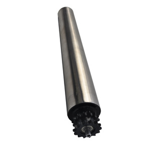 Stainless Steel Drive <strong>Conveyor</strong> <strong>Roller</strong> With Double Sprocket For <strong>Conveyor</strong> System - Product Image 1