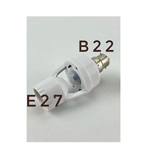 Hot Sale E27 Kunststoff Lampen fassung PIR Bewegungs sensor LED - Product Image 4