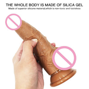 Kostenlose individuelle Schachtel - Weiblicher masturbator Sexspielzeug Goldener Punkt König manuelle flüssige Silikon-Simulation Penis-Schädel-Wahlkolben-<span class=keywords><strong>Dildo</strong></span> - Product Image 5